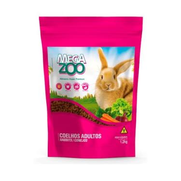 Imagem de megazoo Ração Megazoo Extrusada Coelhos Ornamentais 5Kg