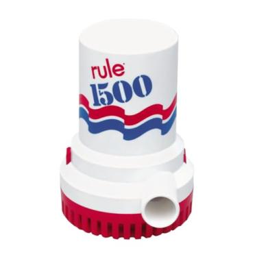 Imagem de Rule Bomba de esgoto marítima 02, 1500 GPH, não automática, 12 volts