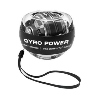 Imagem de Bola De Giro LED De 5 Cores, Giroscópio De Mão, Exercitador De Punho E