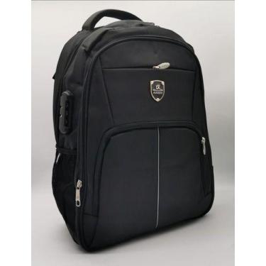 Imagem de Mochila Notebook 17 18 Prova Água Saida Fone Usb Envio 24 Hs - Maideng