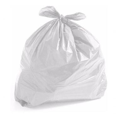 Imagem de Saco para Lixo Saco de Lixo 20 Litros Branco Comum 20L 100 Unidades Higipack
