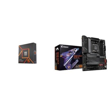Imagem de CPU AMD Ryzen 5 7600X+Placa-mãe GIGABYTE B650 AORUS ELITE AX