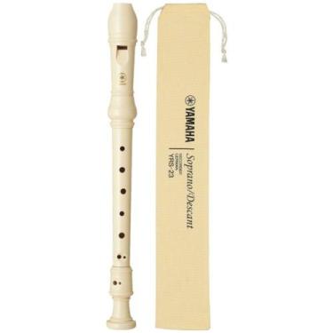 Imagem de Flauta doce Yamaha Germânica soprano YRS-23