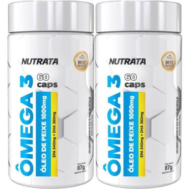 Imagem de Kit 2X Ômega 3 1000mg - 60 Cápsulas - Nutrata-Masculino