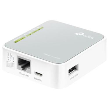 Imagem de Roteador Portatil Wireless TP-Link TL-MR3020 3G - 4G - Branco
