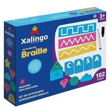 Imagem de Kit Atividades Aprendendo Braille 17610 Kit Atividades Aprendendo Brai