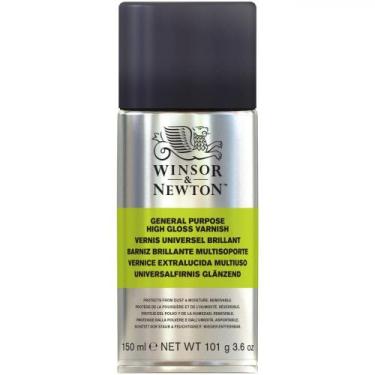Imagem de Verniz Spray Multiúso Brilhante Winsor & Newton 150ml, Brilhante
