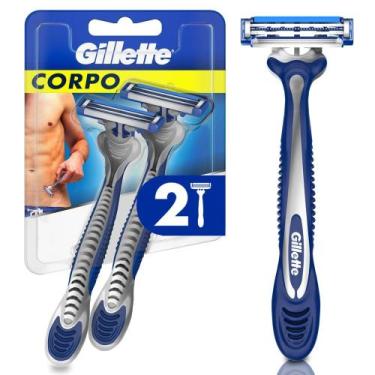 Imagem de Gillette Corpo Aparelho de Depilação Corporal Descartável 2 Unidades