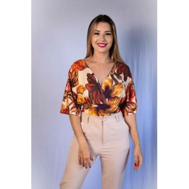 Imagem de Body Floral - Laruna, Floral escuro