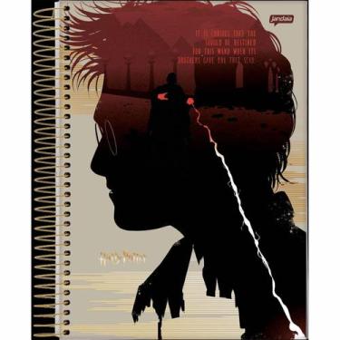Imagem de Caderno universitário 1 matéria 96 folhas Harry Potter Jandaia, Cabeça