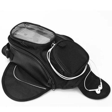 Imagem de Alforge Bolsa Mala Universal De Tanque Da Moto Com Imã - MinyMix