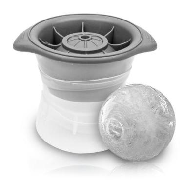 Imagem de Forma De Gelo De Plástico Formato Bola Esfera 3D Para Drink - Clink