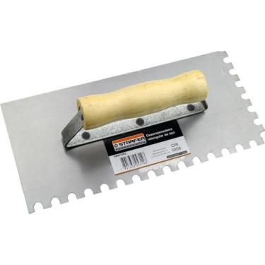 Imagem de Desempenadeira Retangular Dentada 255x120mm Starfer