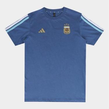 Imagem de Camiseta Seleção Argentina 2026 Infantil - Adidas, Azul, 9/10A