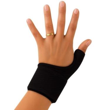 Imagem de Munhequeira Protetor de Pulso Neoprene Compressão Ajustável - Dexin