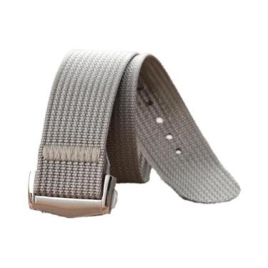 Imagem de Pulseira De Relógio De Nylon Premium Com Fecho Desdobrável De 20mm E 2