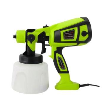 Imagem de Pistola De Pulverização Elétrica Sem Fio 850W HVLP 1400ML Com 5 Bicos 