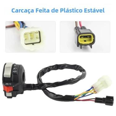 Imagem de Interruptor De Farol E Partida Para Guidão Yamaha Raptor Grizzly Kodia