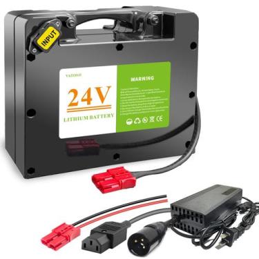 Imagem de Bateria de Lítio VATOSO 24V 12Ah para Cadeira de Rodas Elétrica