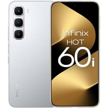 Imagem de Smartphone Infinix HOT 60I 256GB Tela 6,7 120Hz Câmera 50MP Bateria 51