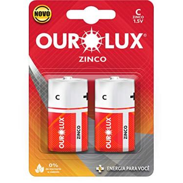 Imagem de Pilha Zinco C Ourolux - Com 2 Unid.
