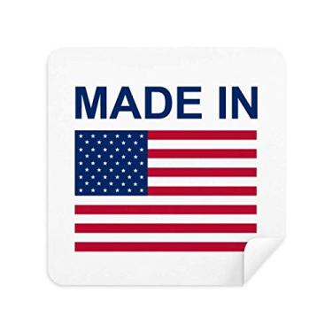 Imagem de Feito nos Estados Unidos, Country Love Glass, tecido de camurça, 2 unidades