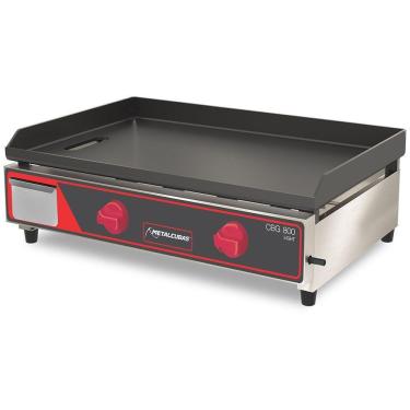 Imagem de Chapa Bifeteira a Gás Light Metalcubas 80 CM CBG800L