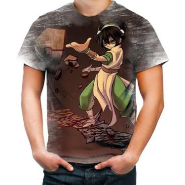 Imagem de Camiseta Camisa Toph Beifong A Lenda De Aang Avatar Terra 3 - Estilo K