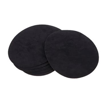 Imagem de Newmind 3 pares de tecido de camurça cotovelo/joelho patch de ferro para conserto de roupas - azul escuro