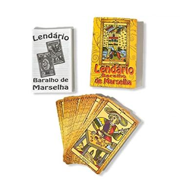 Imagem de Tarot Lendário Baralho de Marselha Oráculo Deck 22 Cartas