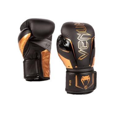 Imagem de Venum Luvas de boxe Elite Evo - Preto/Bronze