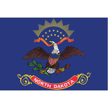 Imagem de Toland Home Garden Bandeira do estado da Dakota do Norte 1010337 71 x 101 cm decorativa, casa 71 x 101 cm