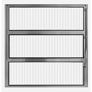 Imagem de Vitro Basculante Alumínio Brilhante 60 X 60 - Hale