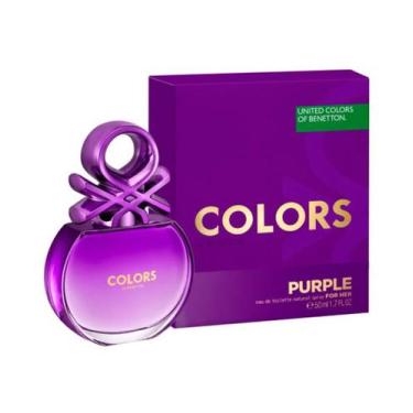 Imagem de Perfume Benetton Colors Her Purple Feminino Eau De Toilette 50ml