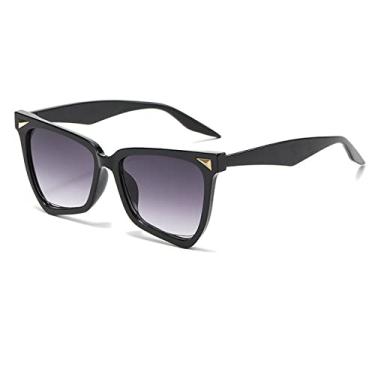 Imagem de Personality Hollow Rainbow Cat Sunglass Eye Design Polarizado Anti-ultravioleta UV400 Óculos Casuais para Adultos, Mulheres, Homens, C1, Tamanho Único