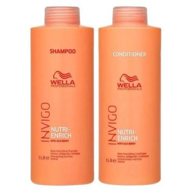 Imagem de Kit Wella Invigo Nutri Enrich Shampoo E Condicionador 1000ml