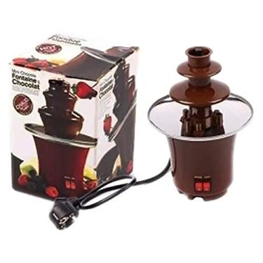 Imagem de Máquina Chocolate Fondue Elétrica Mini Chocolate Fondue Fountain Heating Electric Machine BD-017