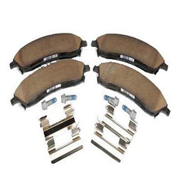 Imagem de GM Genuine Parts 171-665 Conjunto de pastilhas de freio a disco frontal com clipes e parafusos