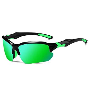 Imagem de Oculos de Sol Masculino Esportivo VIAHDA com Proteção uv400 Polarizados 9301 (C5)
