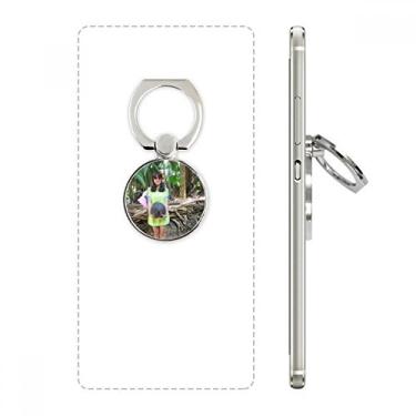 Imagem de Suporte de anel de celular Tropic Coconut Tree Ellie Yao Beautiflu para meninas