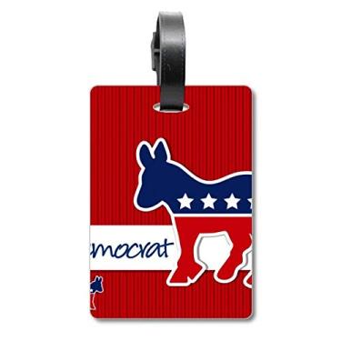 Imagem de America Burro Emblema Democrata, Bagagem, Cartão de Bagagem, Etiqueta de Scutcheon