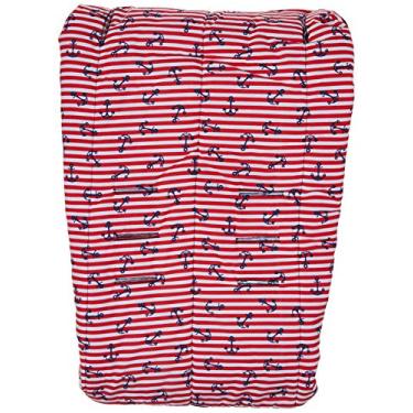 Imagem de Alan Pierre Baby Capa Para Carrinho - Marinheiro Vermelho - Pliko Sem Bordado Marinheiro Vermelho