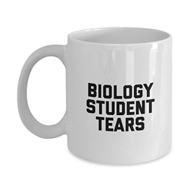 Imagem de Caneca de Biologia Student Tears – Copo de Café – Presentes para Biólogos