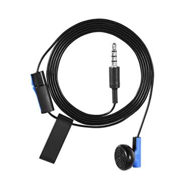Imagem de Fone de ouvido para jogos de 3,5 mm, fone de ouvido com microfone para Sony Playstation Metall, mousepad 4, controle PS4