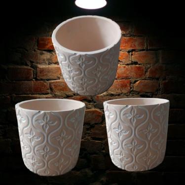 Imagem de Vaso Decorativo de Cimento 15x15 cm Rosa
