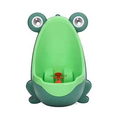 Imagem de Urinol de Treinamento para Penico, Mictório Portátil Montado na Parede, Vaso Sanitário de Treinamento Em pé Com Alvo de Alvo Sapo Fofo Mictório de Treinamento para Crianças Em pé (Tipo 1)