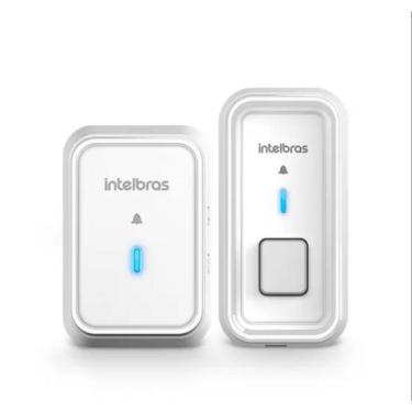 Imagem de Campainha sem Fio Intelbras CIB101 com Bateria - 4522001 Branco Bivolt