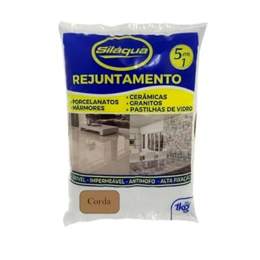 Imagem de Rejunte 1kg 5x1 Porcelanatos Cerâmica Piscina - Corda