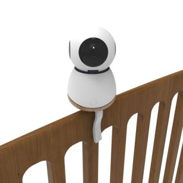 Imagem de Suporte Branco Compatível com Câmera de Bebê Maxi Cosi CS09S – Fixação Segura e Instalação Simples