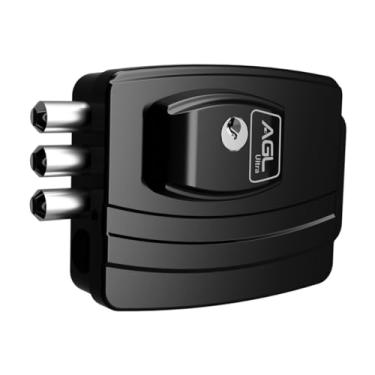 Imagem de Fechadura Eletrônica Ultra 42mm chave preta AGL